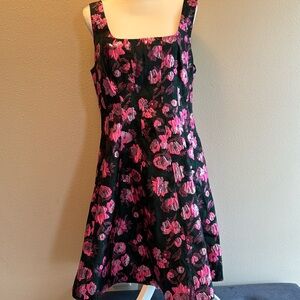 Lilly Pulitzer Leya Floral Jacquard Dress Size 14 NWT